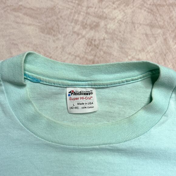 Vintage 90s David Dawangyumptewa Star Girl Fine Art Print T-Shirt Native Boho - Picture 6 of 11